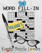 Word Fill-In Puzzle Book, 90 Puzzles