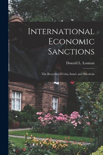 International Economic Sanctions