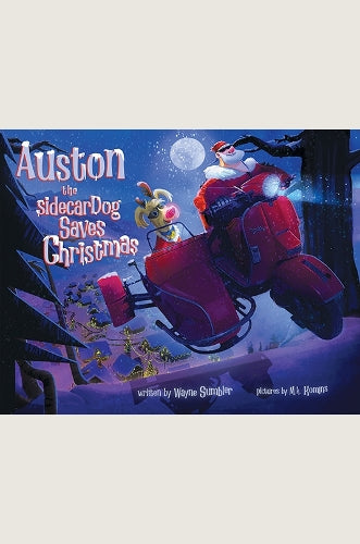Auston the Sidecar Dog Saves Christmas