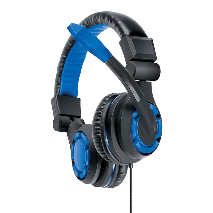 dreamGEAR GRX-340 Advanced Wired Gaming Headset for PlayStation 4 Blue