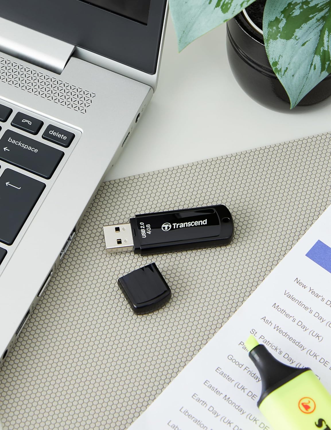 Transcend 4GB JetFlash 350 USB 2.0 USB Stick TS4GJF350