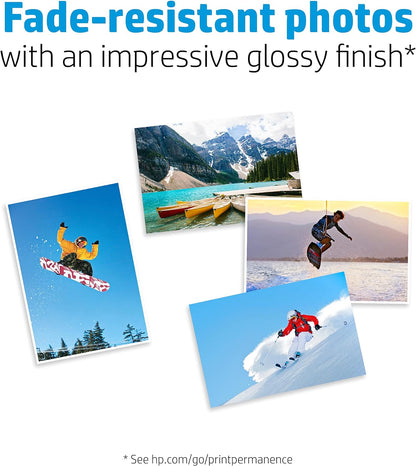 HP Q8691A, 10 x 15 cm Borderless, Advanced Glossy Photo Paper, 250 gsm