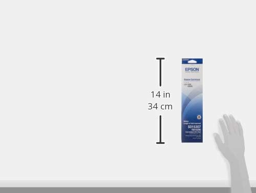 Epson Print Ribbon, Black, 24 Pin, Genuine