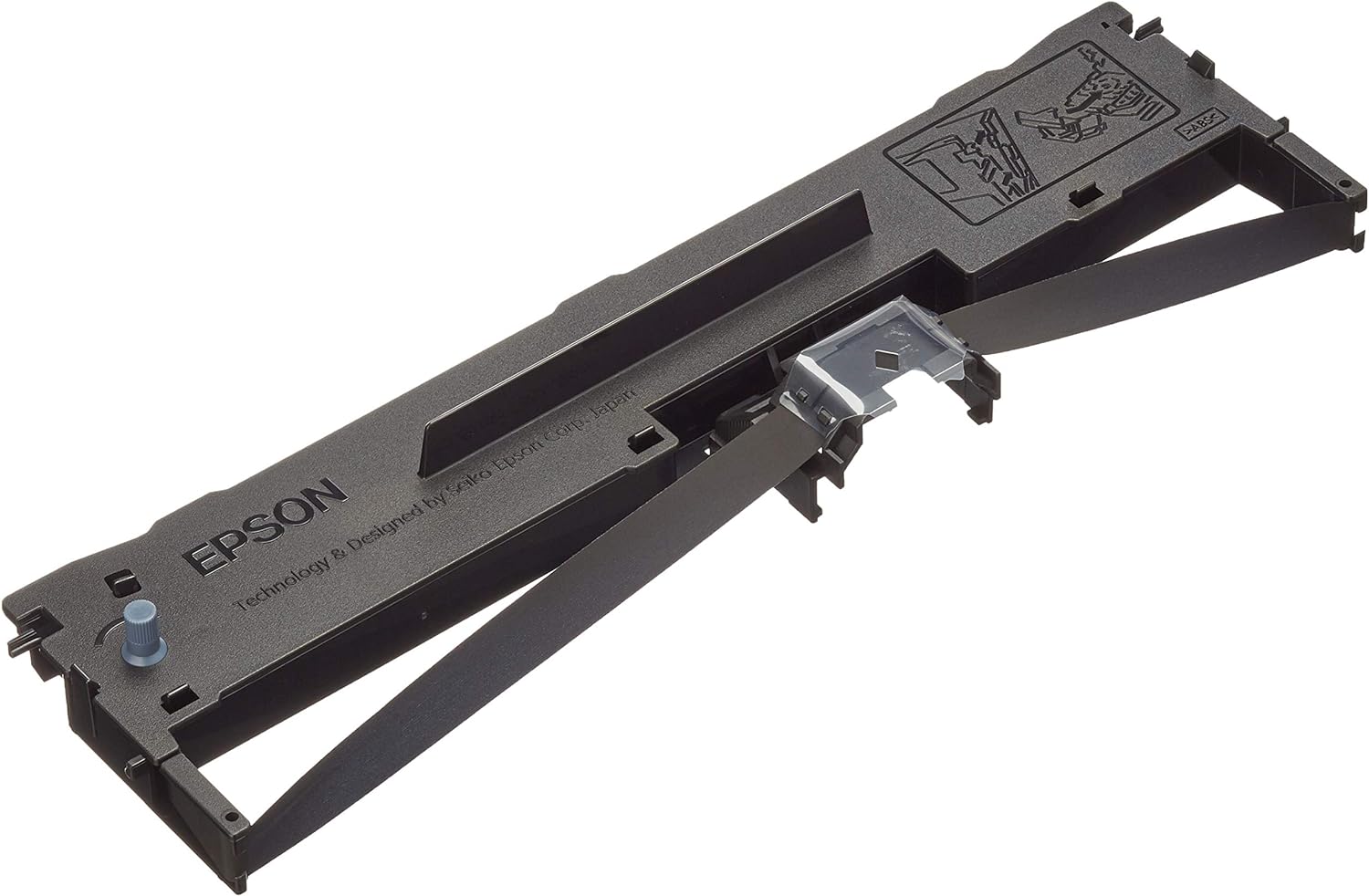 Epson Print Ribbon, Black, 24 Pin, Genuine