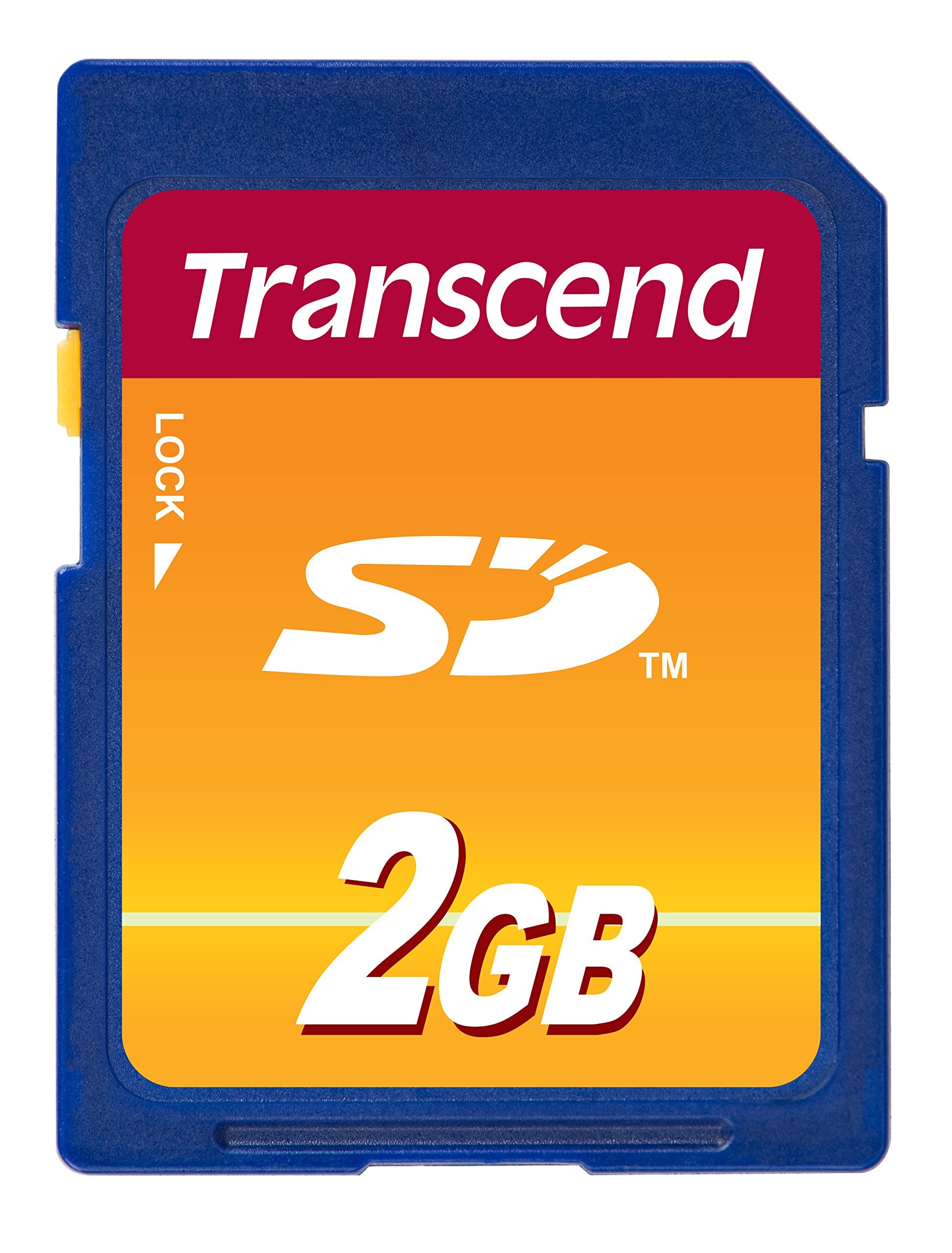 TRANSCEND - 2GB SD CARD (NO ADAPTORS)