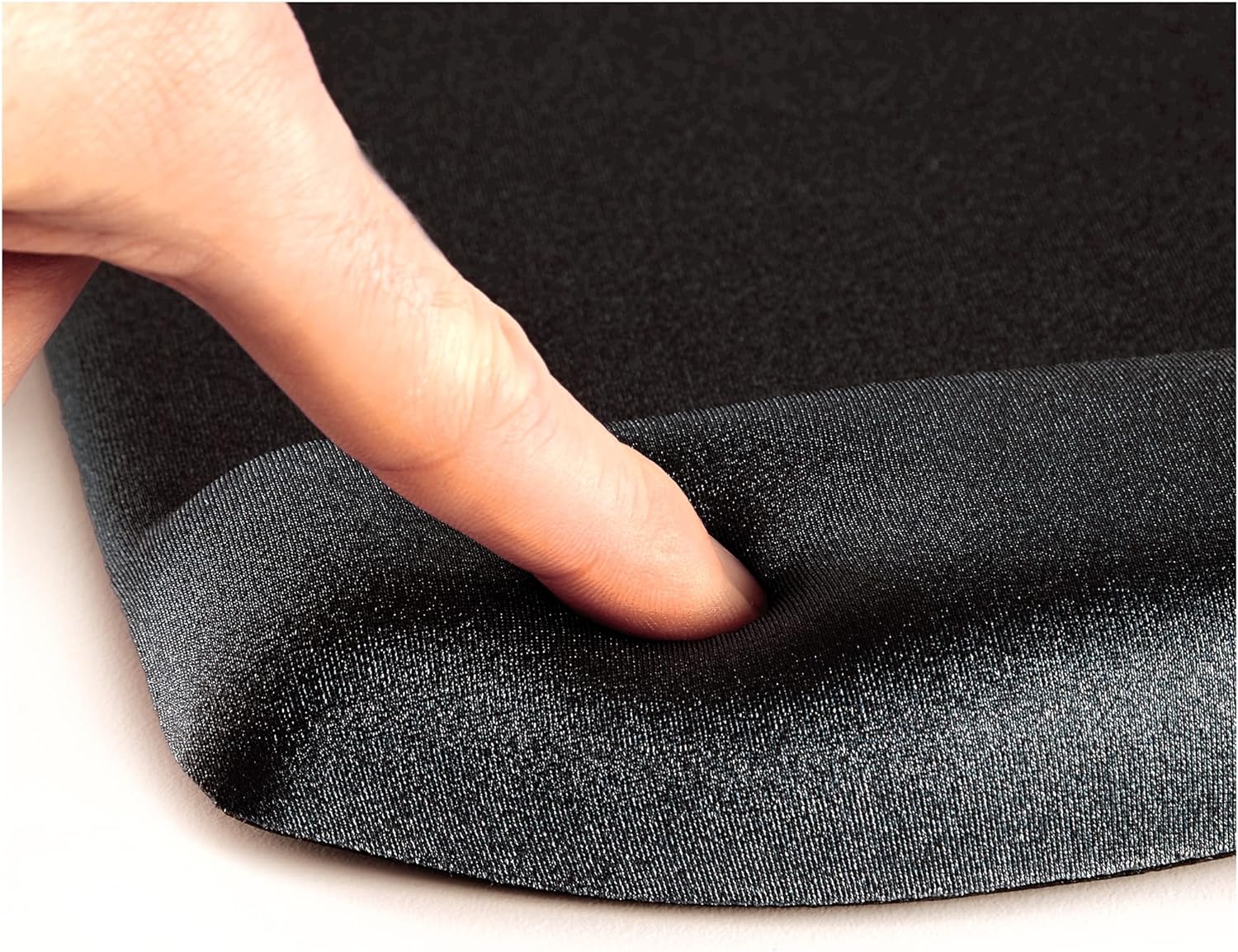 Fellowes PlushTouch Keyboard Wrist Rest, Featuring Microban Antimicrobial Protection, Black, 9252103