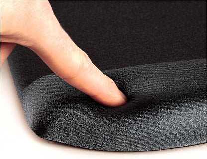 Fellowes PlushTouch Keyboard Wrist Rest, Featuring Microban Antimicrobial Protection, Black, 9252103
