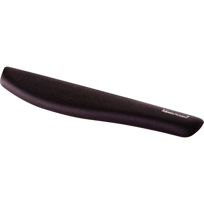 Fellowes PlushTouch Keyboard Wrist Rest, Featuring Microban Antimicrobial Protection, Black, 9252103