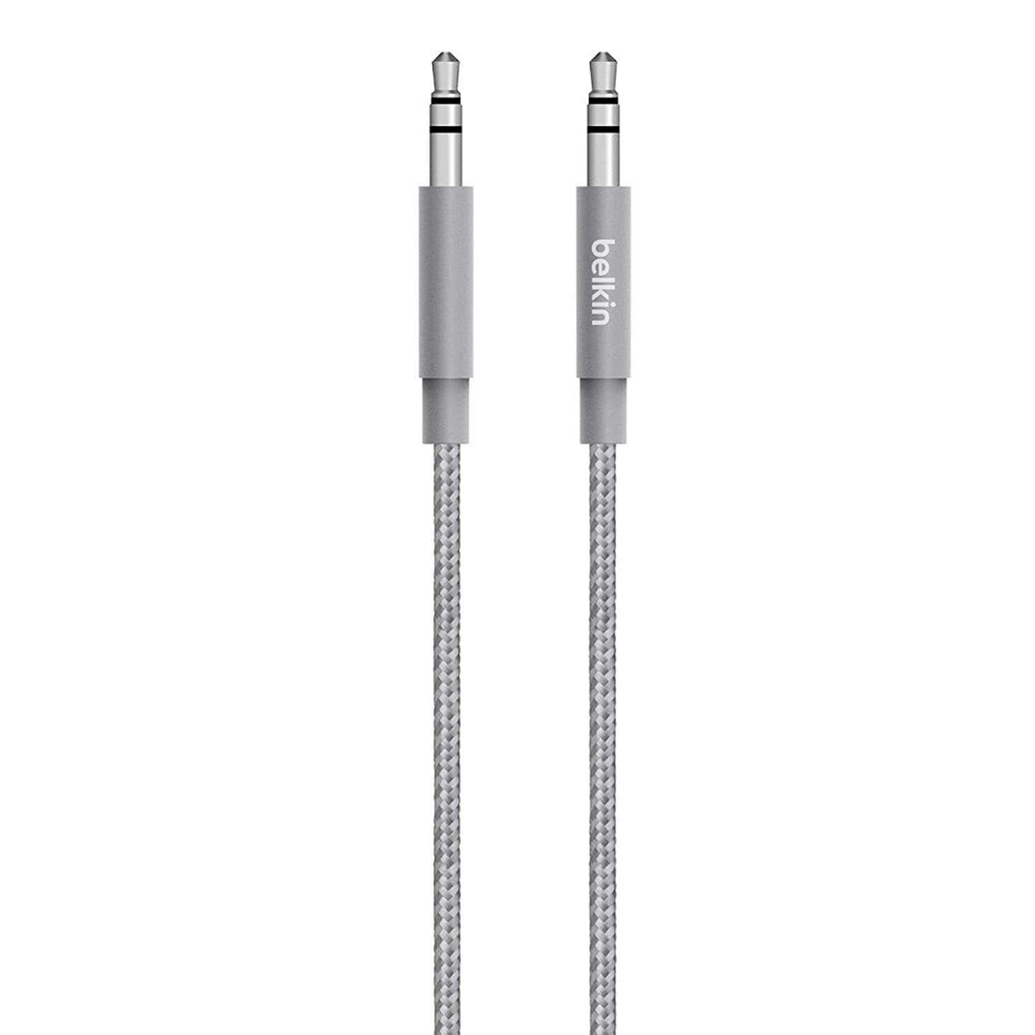 Belkin Premium 3.5 mm Braided Tangle Free Aux Cable with Aluminuim Connec