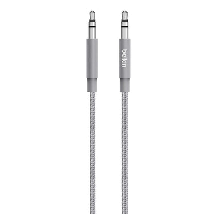 Belkin Premium 3.5 mm Braided Tangle Free Aux Cable with Aluminuim Connec