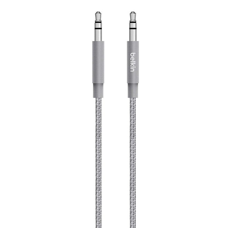 Belkin Premium 3.5 mm Braided Tangle Free Aux Cable with Aluminuim Connec