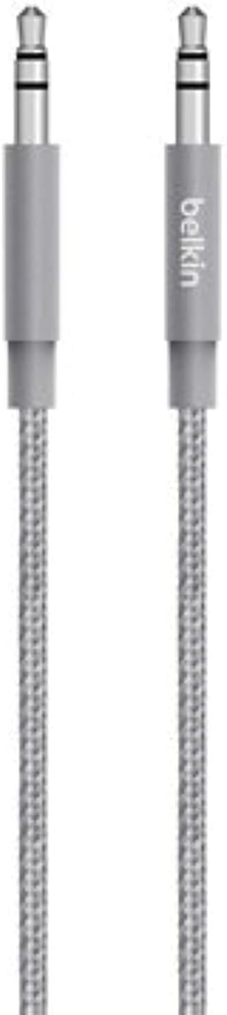 Belkin Premium 3.5 mm Braided Tangle Free Aux Cable with Aluminuim Connec