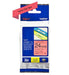 Brother Tze - 451 Labelling Tape Cassette, Black on Red, 24 mm (W) x 8M (L), Laminated, Brother Genuine Supplies