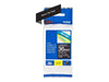 BROTHER Labelling Tape, White on Black