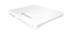 Transcend Extra Slim Portable DVD Writer - White