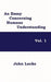 An Essay Concerning Humane Understanding, Vol. 1