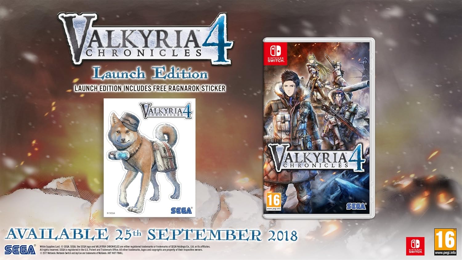 Valkyria Chronicles 4 (Nintendo Switch