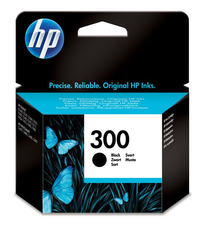 HP CC640EE 300 Original Ink Cartridge, Black, Single Pack