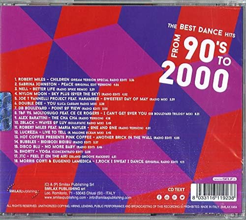 Best Dance Hits From 90's To 2000 / Various