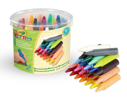 Crayola Beginnings Jumbo Crayons (24