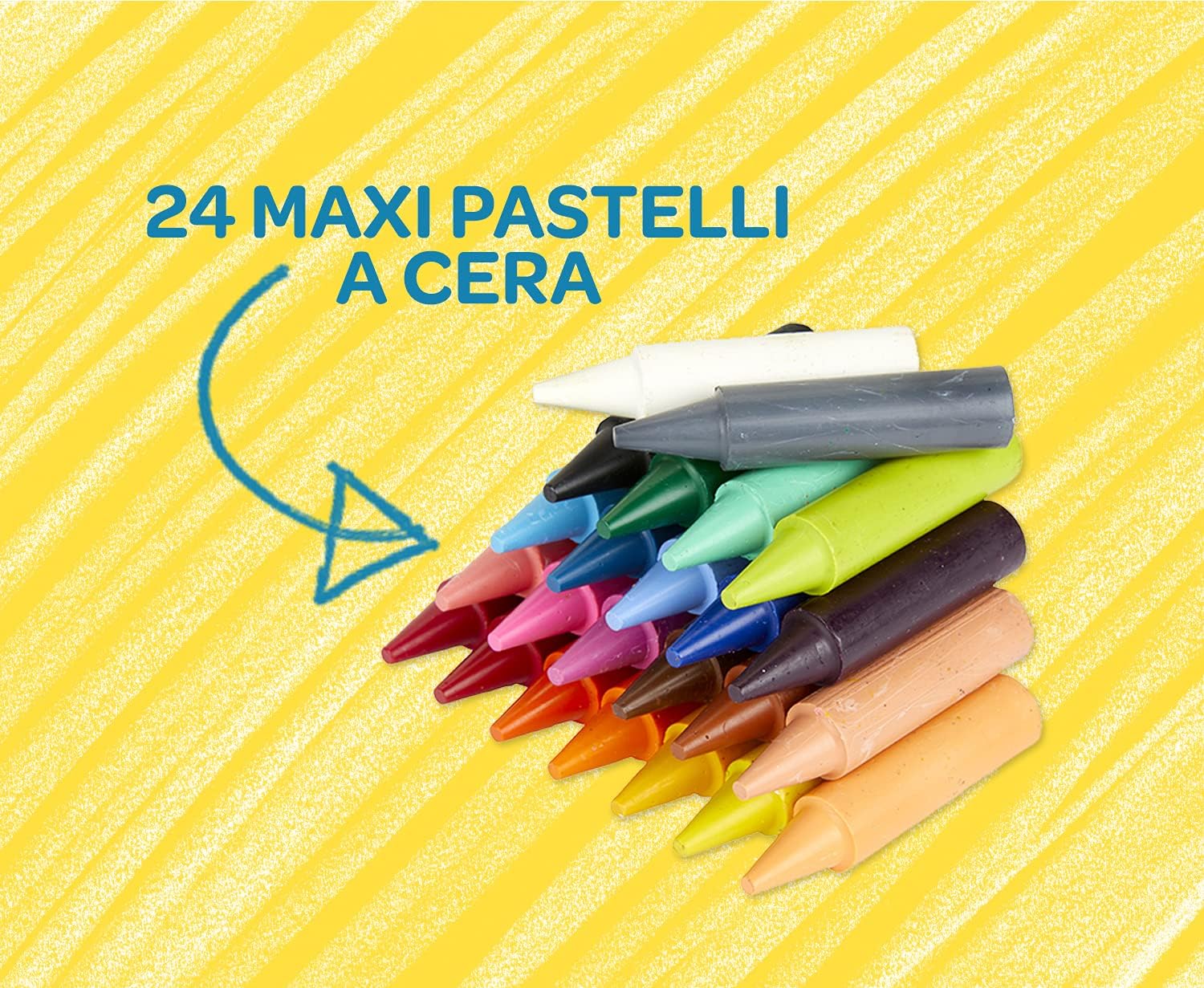 Crayola Beginnings Jumbo Crayons (24
