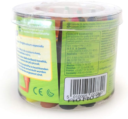 Crayola Beginnings Jumbo Crayons (24