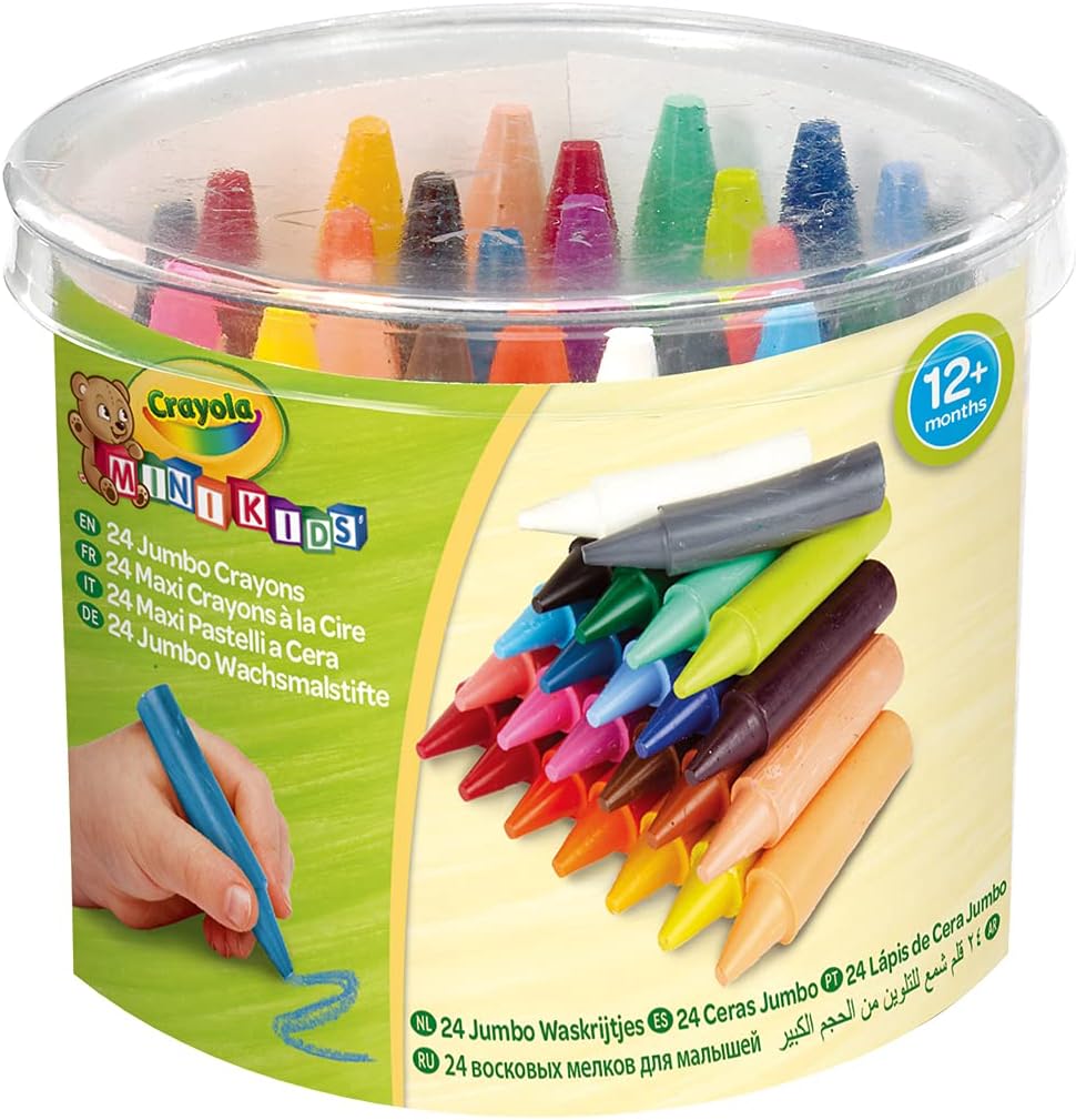 Crayola Beginnings Jumbo Crayons (24
