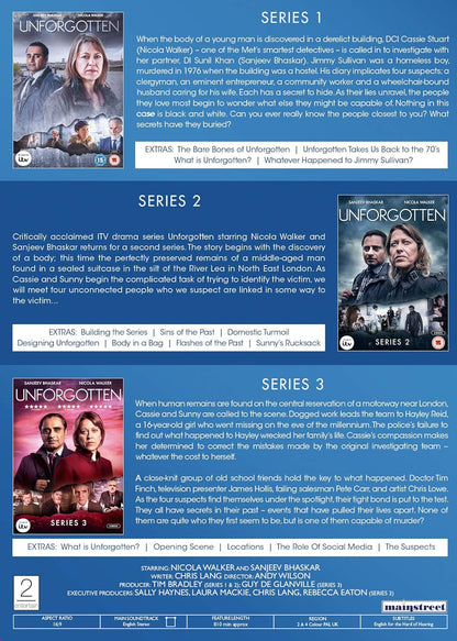 Unforgotten The Complete Series 1 - 3