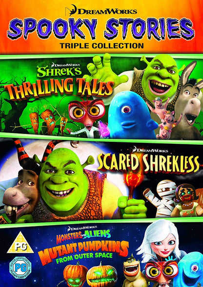 Dreamworks: Spooky Stories Collection (Scared Shrekless, Shrek's Thrilling Tales & Monsters vs Aliens: Mutant Pumpkins)
