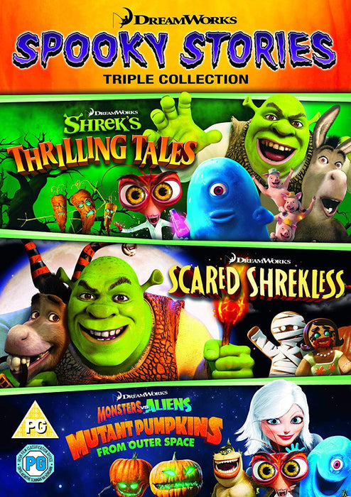 Dreamworks: Spooky Stories Collection (Scared Shrekless, Shrek's Thrilling Tales & Monsters vs Aliens: Mutant Pumpkins)