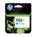 Hp 920Xl Cyan Inkjet Hp 920Xl Cyan Ink Cartridge
