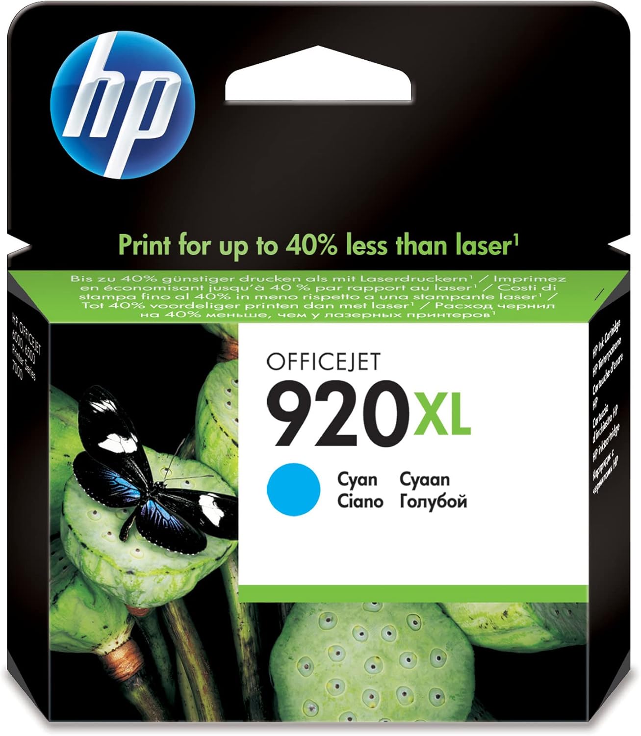 Hp 920Xl Cyan Inkjet Hp 920Xl Cyan Ink Cartridge