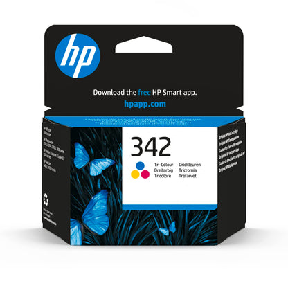 HP C9361EE 342 Original Ink Cartridge, Tri-Colour, Single Pack