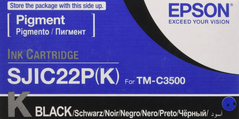 Epson 235G463 C33S020601 SJIC22PK TWC3500 Tintenpatrone 32.5 ml, schwarz