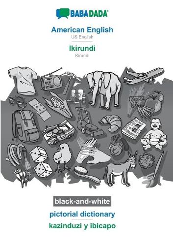 American English - Ikirundi, pictorial dictionary, BW