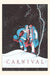 Vintage Journal Carnival Clowns in Universe (Pocket Sized - Found Image Press Journals