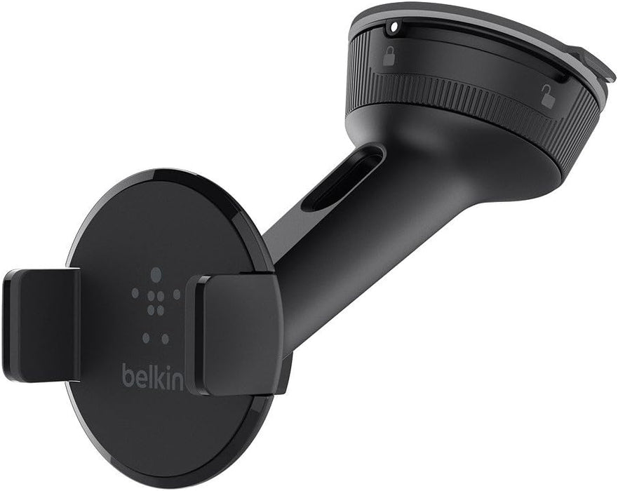 Belkin Car Universal Mount (Car Mount Compatible with iPhone 14/14 Plus, 14 Pro, 14 Pro Max, 13, 13 mini, 13 Pro, 13 Pro Max, 12, 11, XS, XR, X, SE, 8, Devices From Samsung, LG, Sony, Google and More