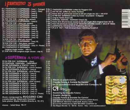 I Fantastici 3 Supermen The Three Fantastic Supermen 3 Supermen A Tokyo Soundtracks