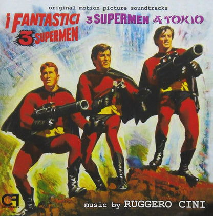 I Fantastici 3 Supermen The Three Fantastic Supermen 3 Supermen A Tokyo Soundtracks