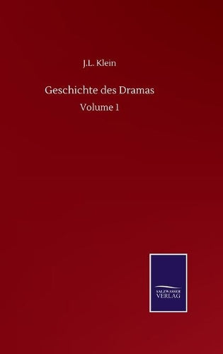 Geschichte des Dramas
