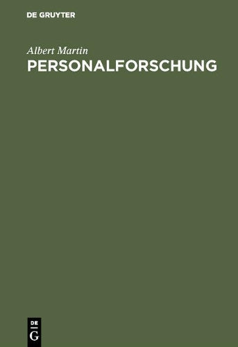 Personalforschung (German Edition