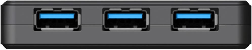 Transcend HUB3 4-port USB Hub - USB3.0 - with power supply