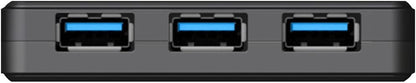 Transcend HUB3 4-port USB Hub - USB3.0 - with power supply