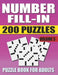 Number Fill In Puzzle Book For Adults (Volume 3)