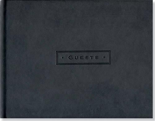 Artisan Guest Book/Classic Black