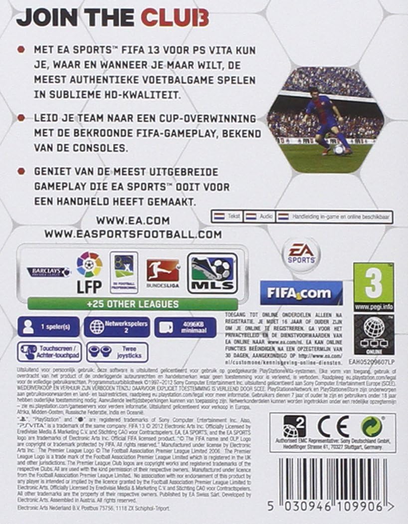 Electronic Arts FIFA 13, PS Vita - Juego (PS Vita