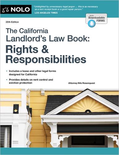 The California Landlord's Law Book
