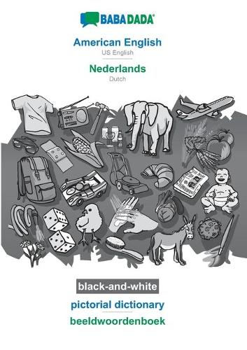 American English - Nederlands, pictorial dictionary, BW