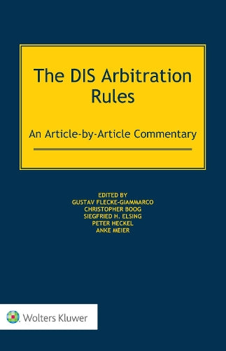 The DIS Arbitration Rules