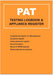 PAT (Portable Appliance Testing) Logbook